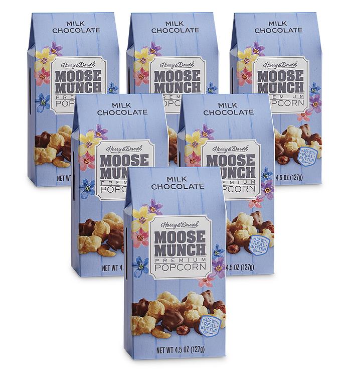Moose Munch® Spring Milk Chocolate Premium Popcorn - 6 Pack